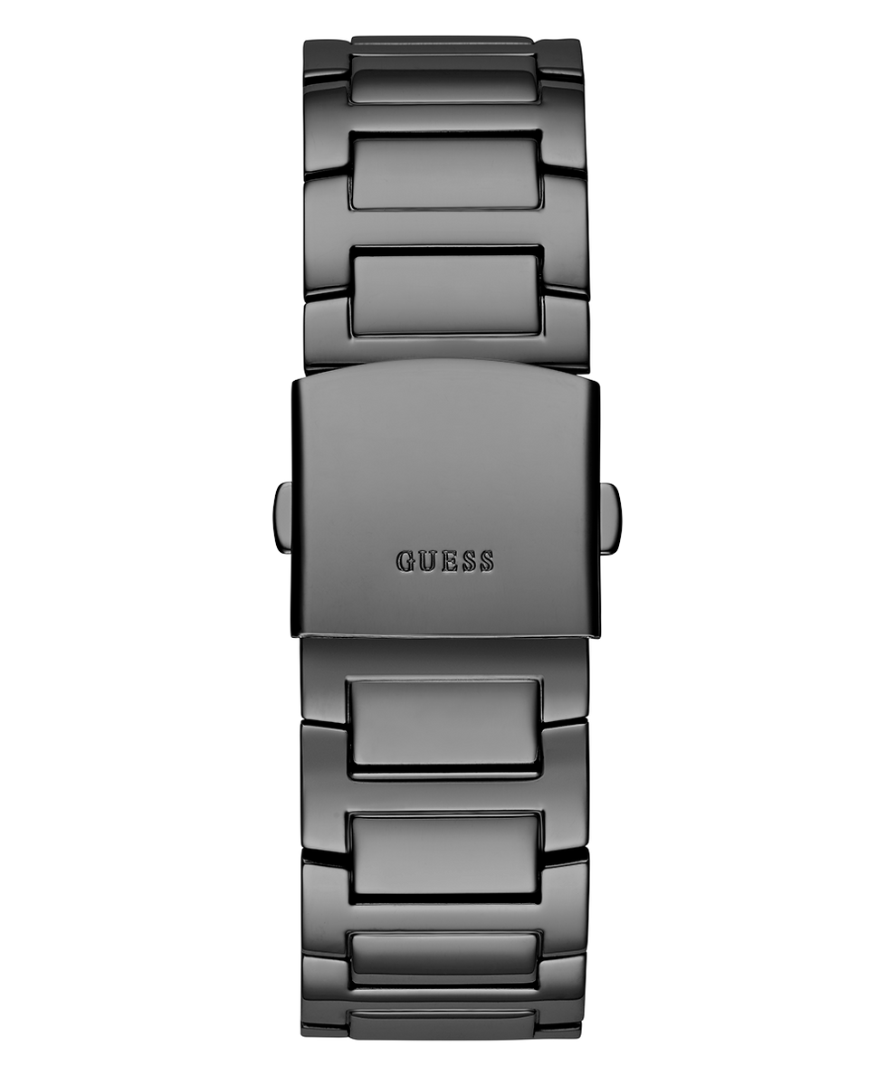 GW0497G5 GUESS Mens Gunmetal Multi-function Watch back view