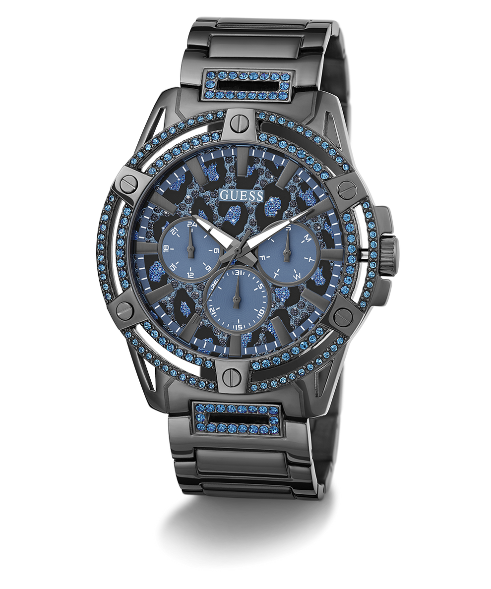 GW0497G5 GUESS Mens Gunmetal Multi-function Watch angle