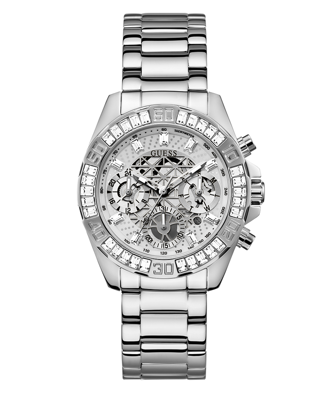 GUESS Ladies Silver Tone Multi-function Watch secondary image