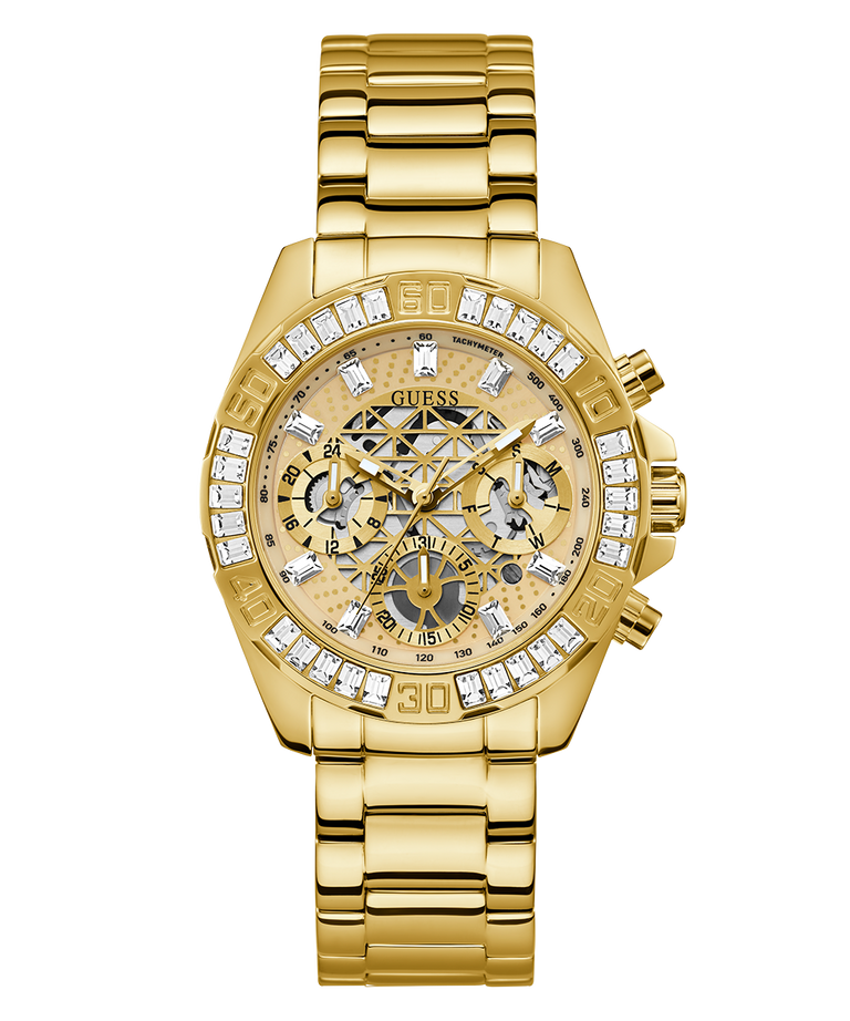 GUESS Ladies Gold Tone Multi-function Watch secondary image