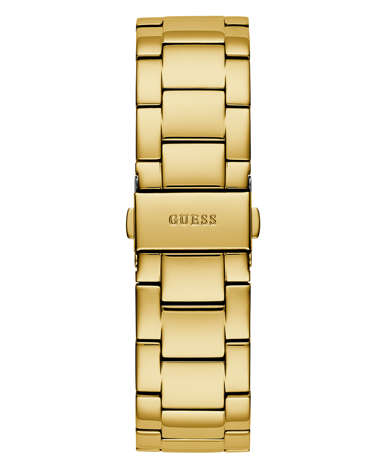 GUESS Ladies Gold Tone Multi-function Watch back view