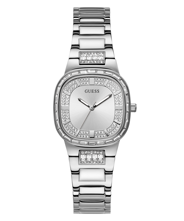 GUESS Ladies Silver Analog Watch