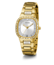 Reloj analógico dorado para mujer GUESS