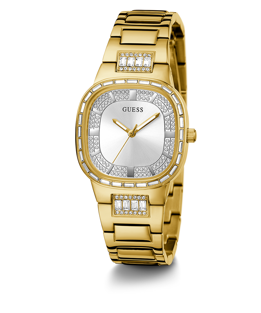 Reloj analógico dorado para mujer GUESS