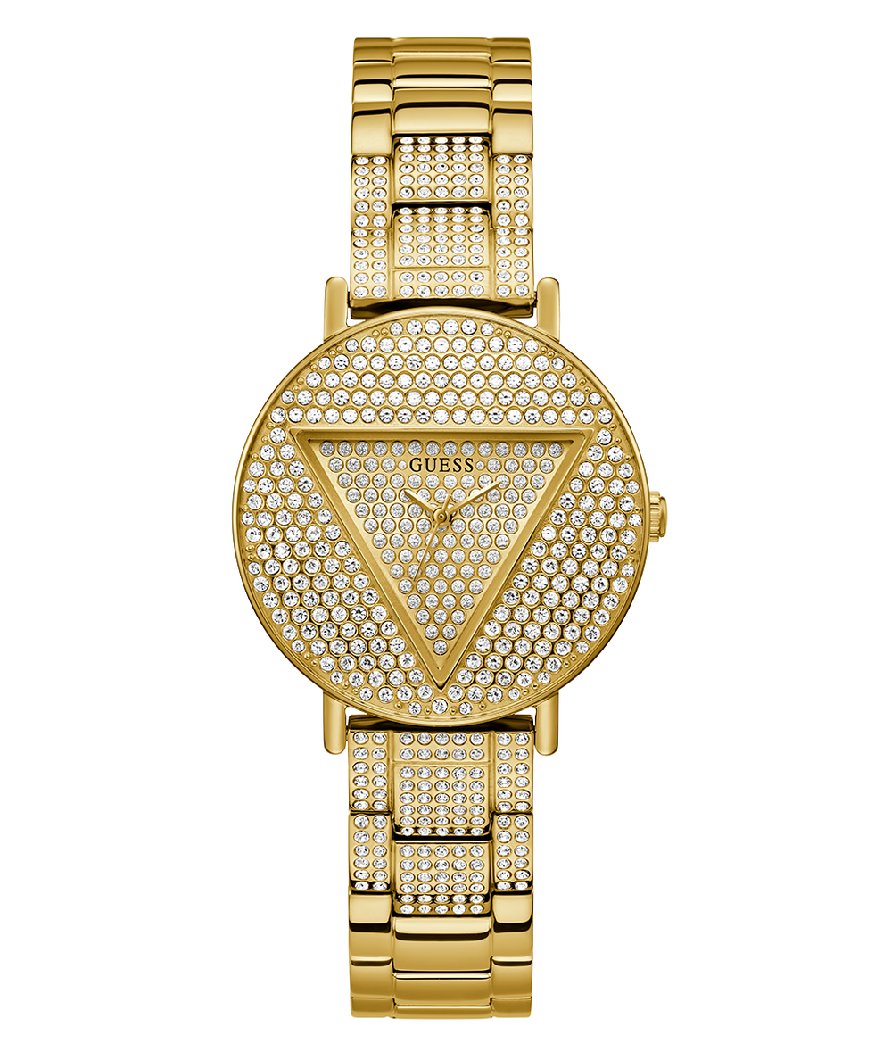 GUESS Ladies Gold Tone Analog Watch