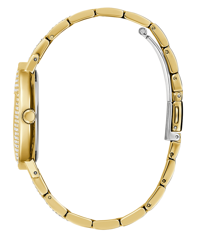 Reloj analógico dorado para mujer GUESS