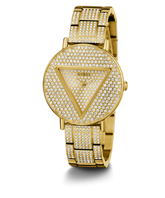 GUESS Ladies Gold Tone Analog Watch