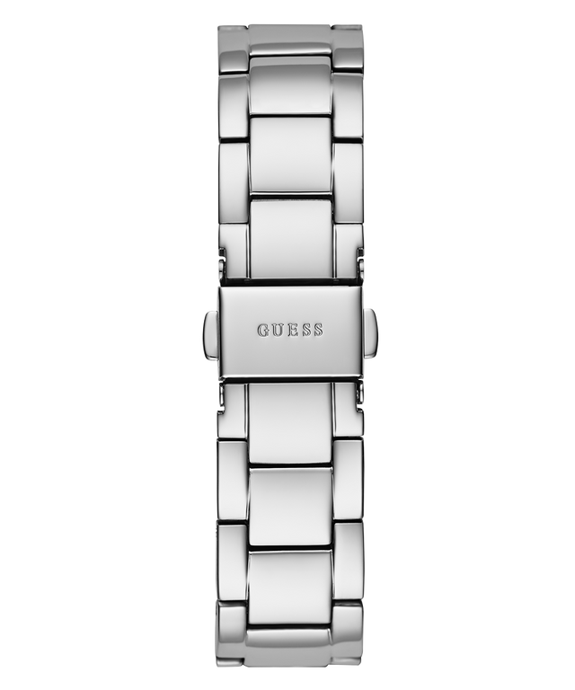 GUESS Ladies Silver Tone Multi-function Watch back view