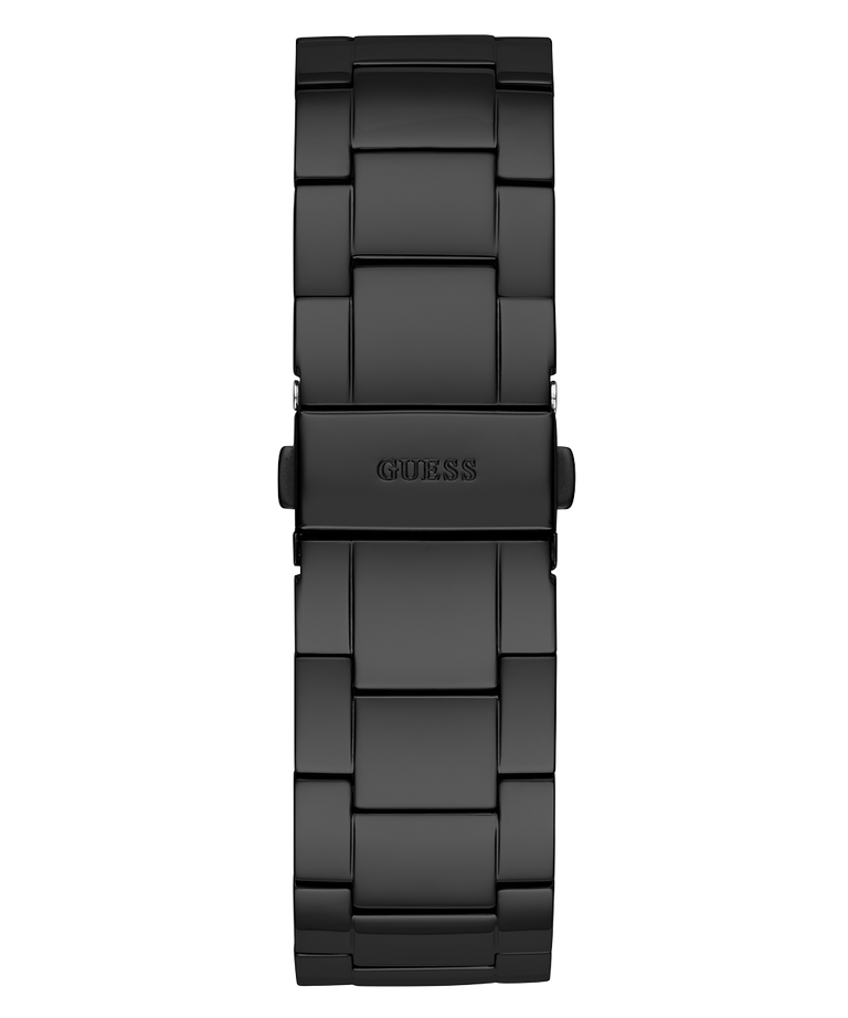 GUESS Mens Black Multi-function Watch back view