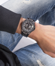 GUESS Mens Black Multi-function Watch lifestyle watch on wrist