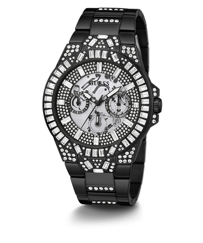 GUESS Mens Black Multi-function Watch angle