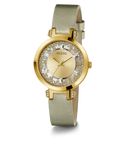 GUESS Ladies Gold Tone Analog Watch