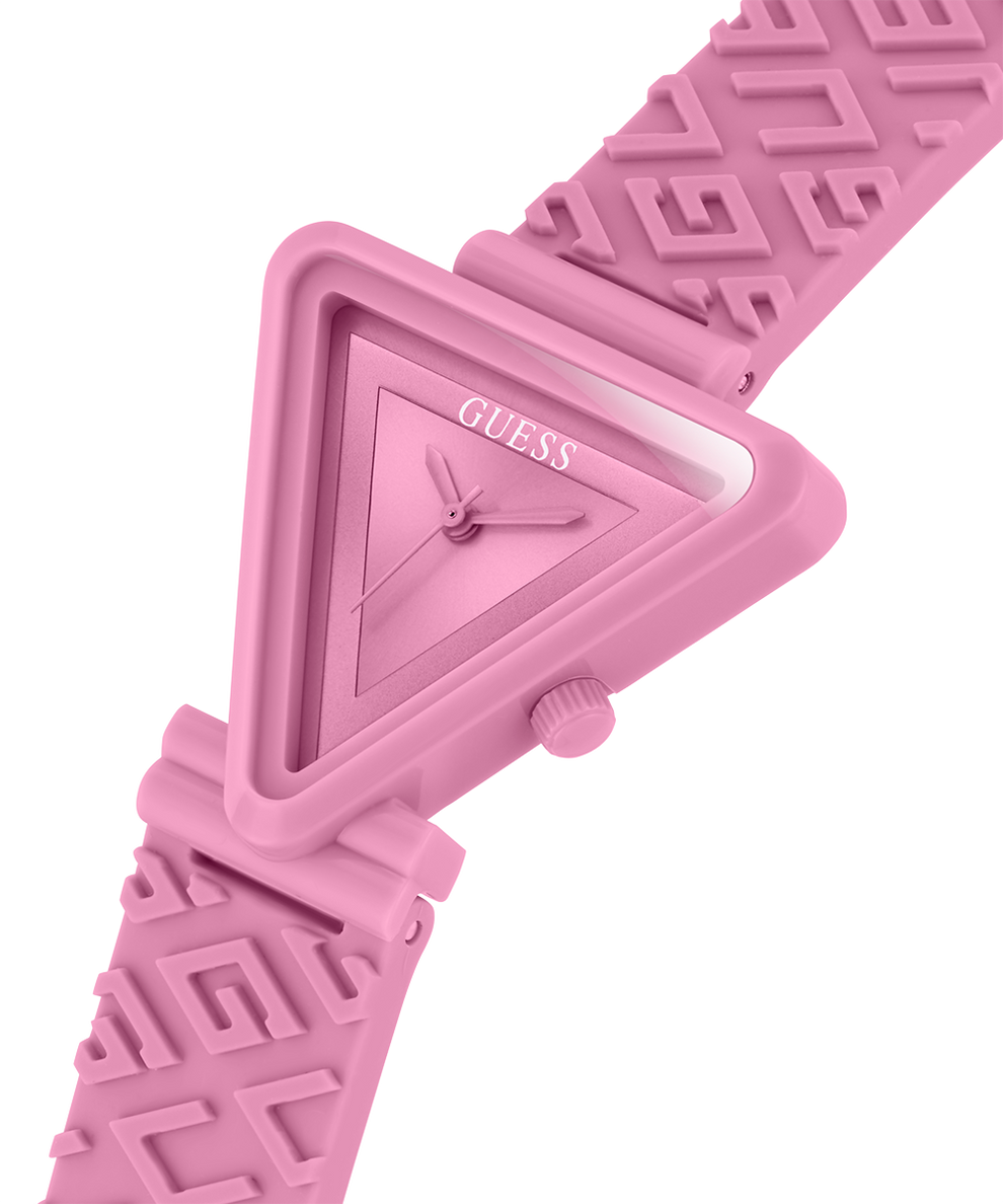 Pink analog watch discount