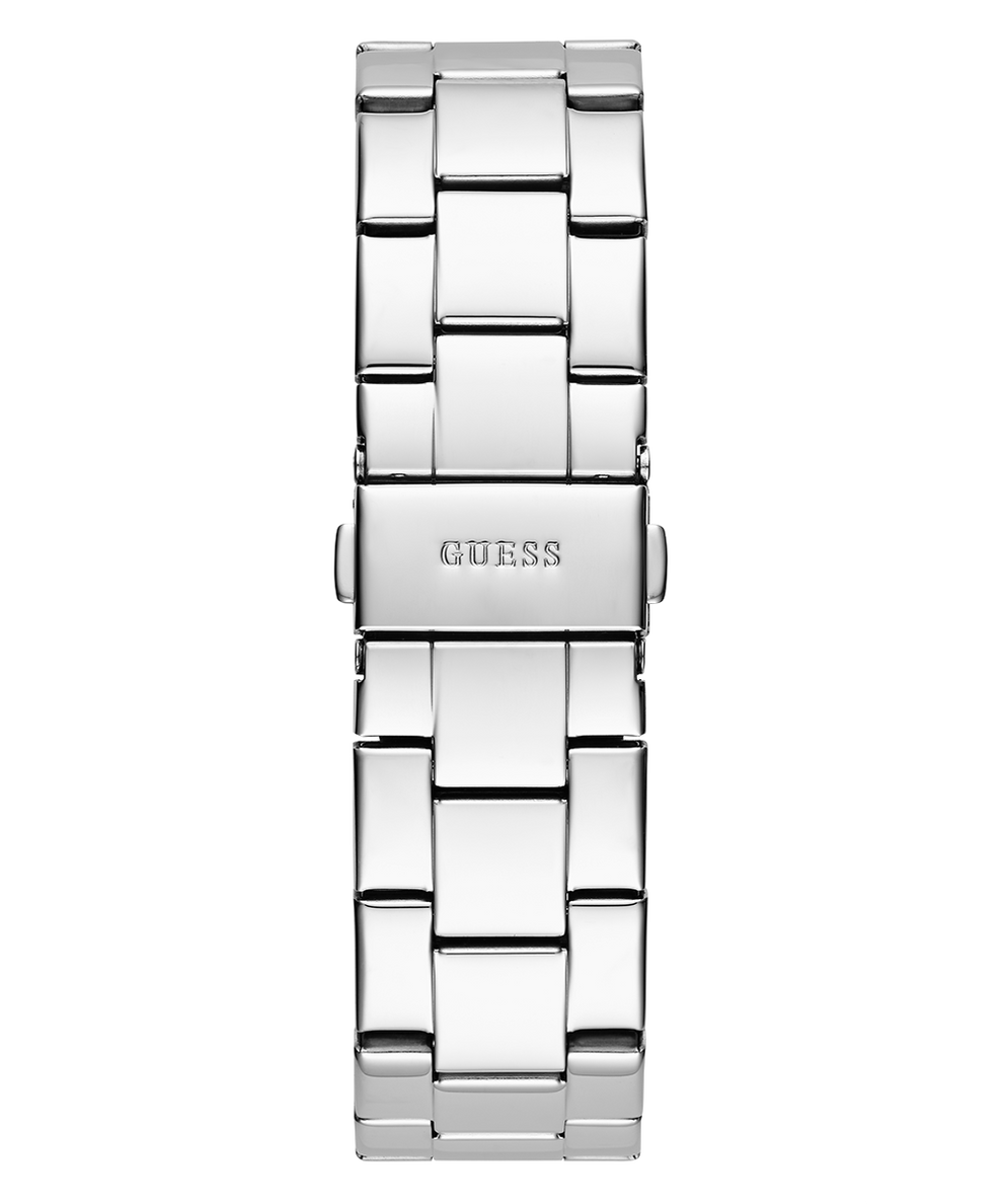 GUESS Ladies Silver Tone Multi-function Watch back