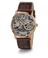 GUESS Mens Brown Coffee Analog Watch