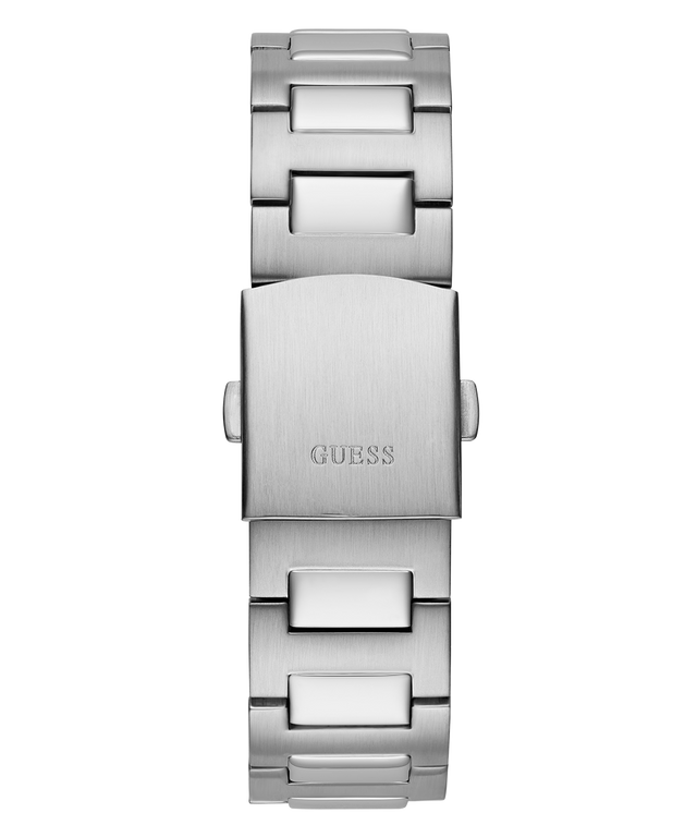 GW0572G6 GUESS Mens Silver Tone Multi-function Watch back