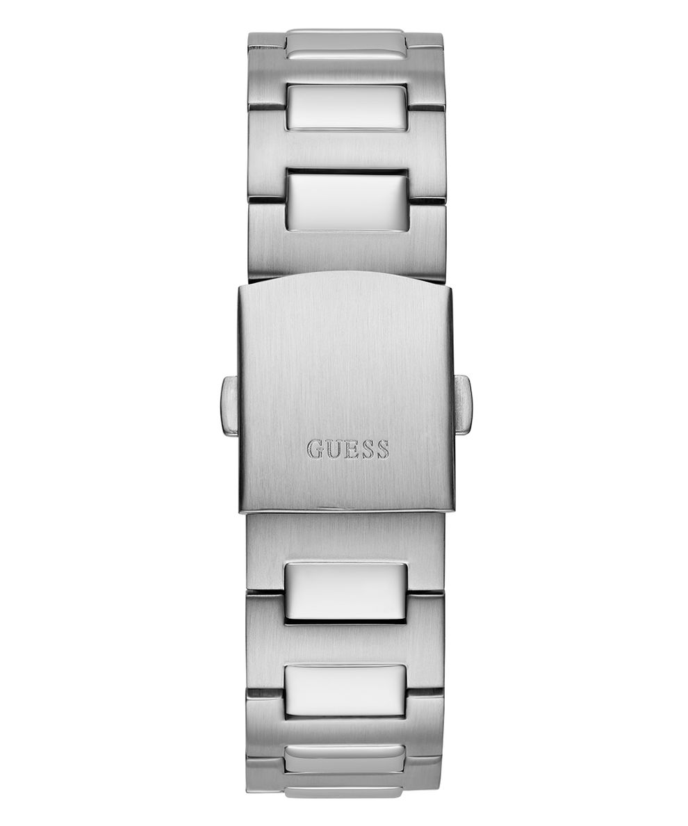 GW0572G6 GUESS Mens Silver Tone Multi-function Watch back