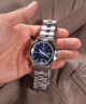 GUESS Mens Silver Tone Date Watch lifestyle