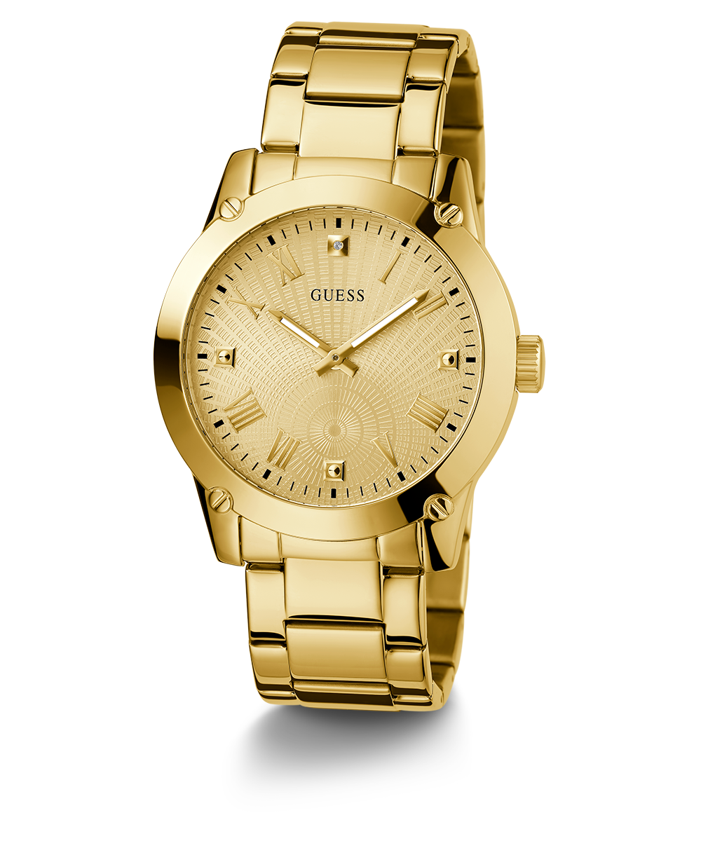 GUESS Mens Gold Tone Analog Watch - GW0592G2 | GUESS Watches US