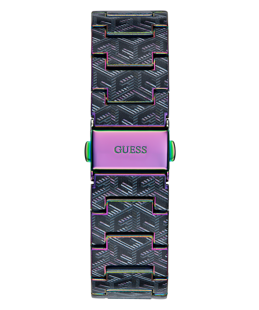 GUESS Ladies 2-Tone Iridescent Analog Watch back view