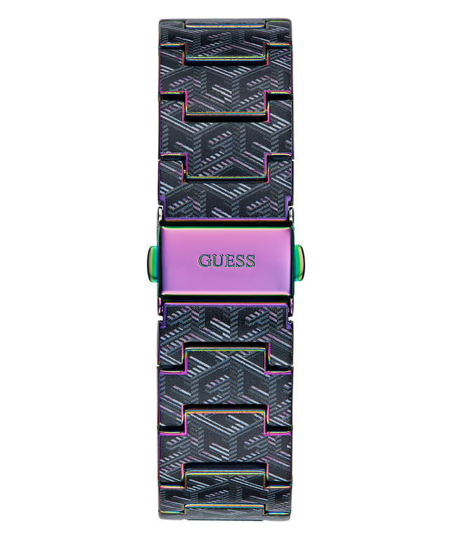 GUESS Ladies 2-Tone Iridescent Analog Watch back view