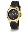 GUESS Ladies Black Gold Tone Analog Watch main image