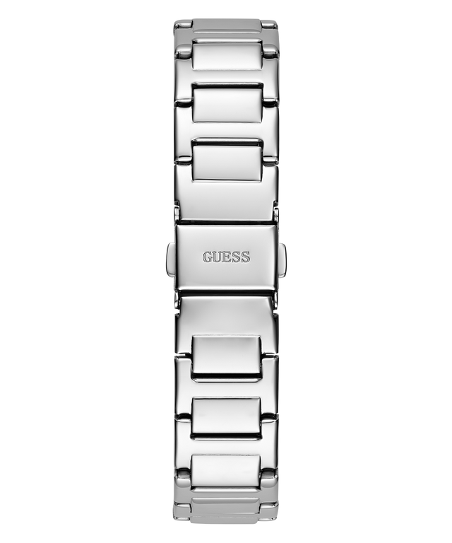 GUESS Ladies Silver Analog Watch back