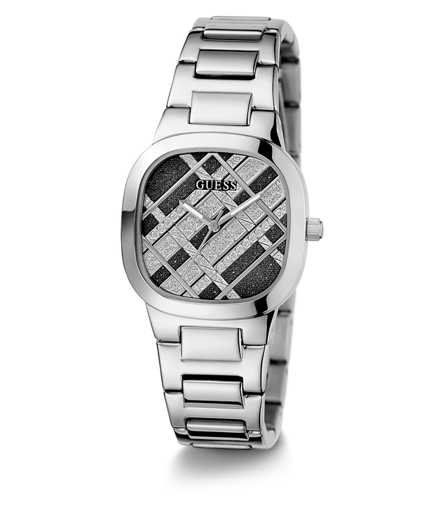 GUESS Ladies Silver Analog Watch