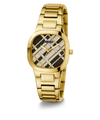 GUESS Ladies Gold Analog Watch