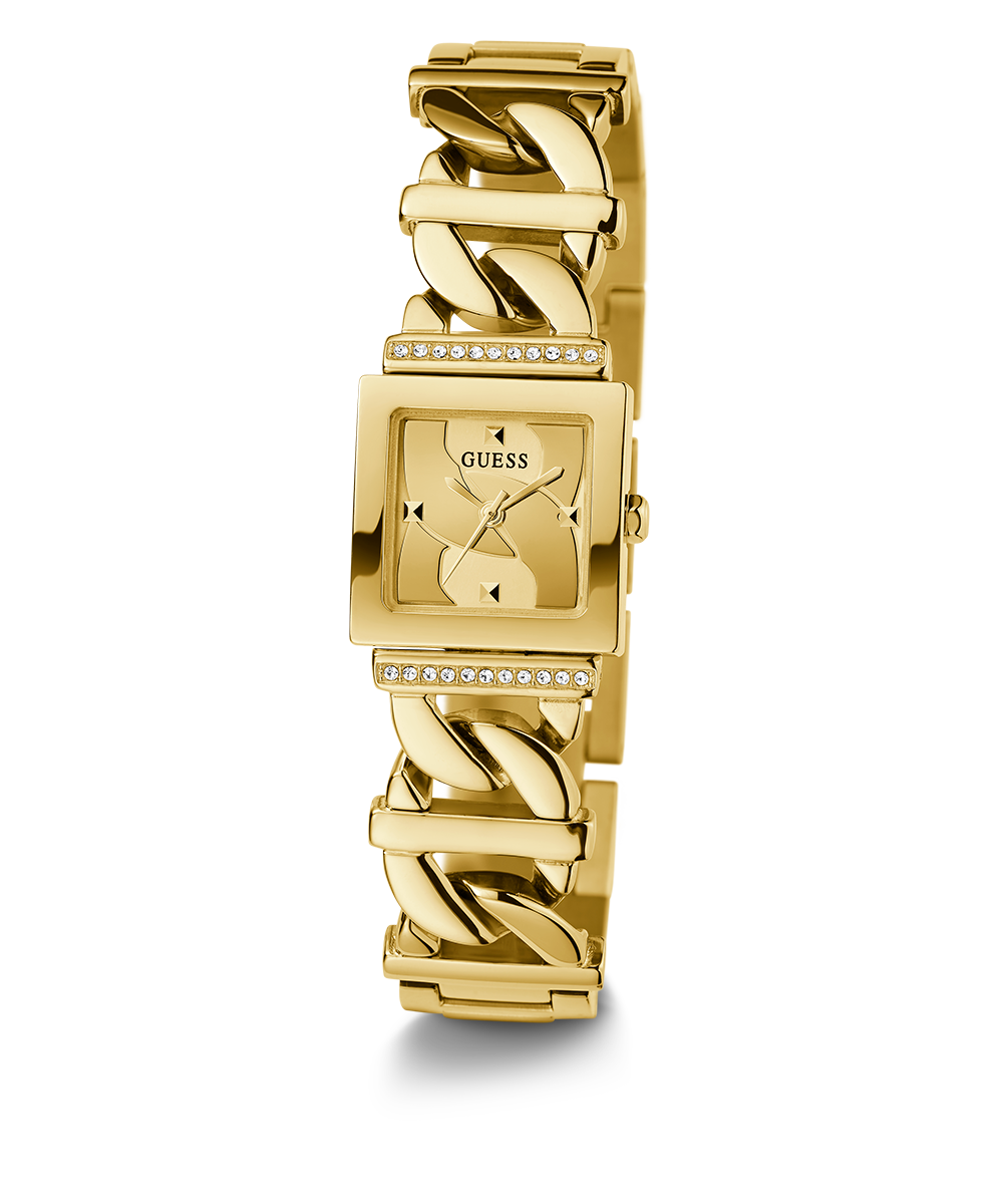 GUESS Women's U0140L3 Pearl Embellished Rose Gold-Tone Bracelet Watch |  Fashion watches, Bracelet watch, Embellished bracelet