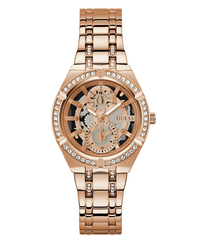 GUESS Ladies Rose Gold Tone Multi-function Watch - GW0604L3 | GUESS ...