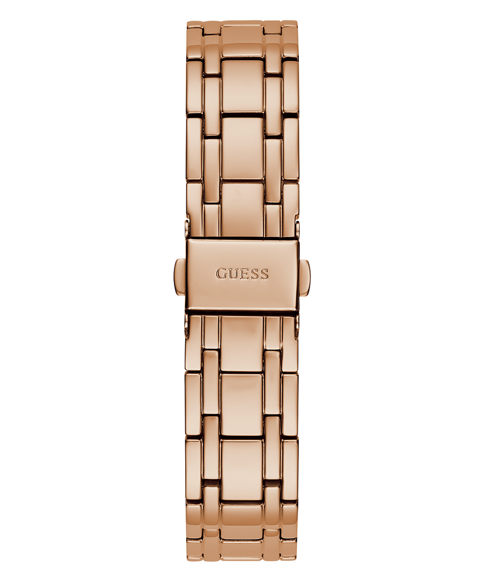 Reloj multifunción GUESS para mujer en tono oro rosa