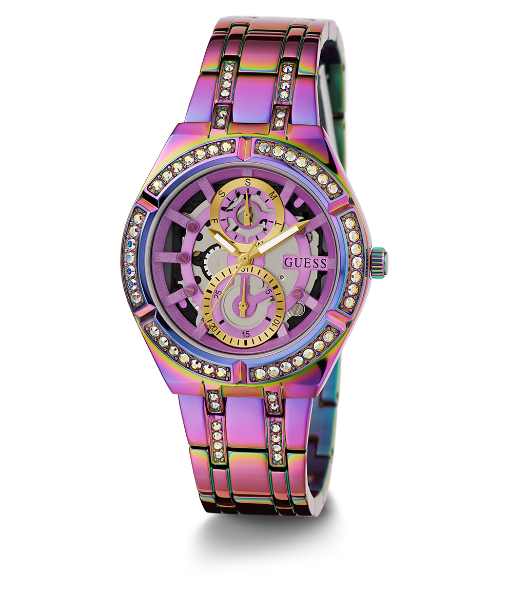 Reloj multifuncion iridiscente GUESS para mujer GW0604L4 GUESS Watches US