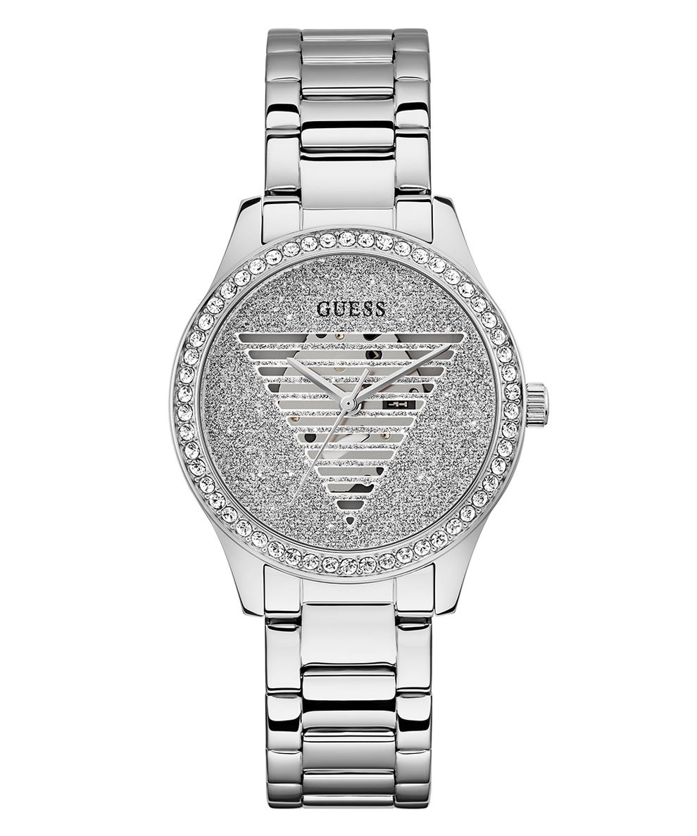 GUESS Ladies Silver Tone Analog Watch secondary image
