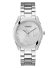 GUESS Ladies Silver Tone Analog Watch