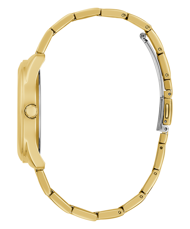 GUESS Ladies Gold Tone Analog Watch side