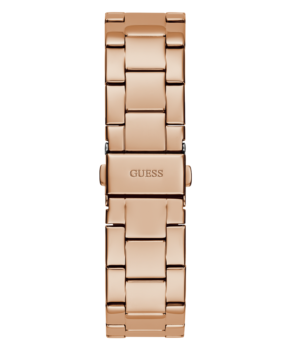 GUESS Ladies Rose Gold Tone Analog Watch