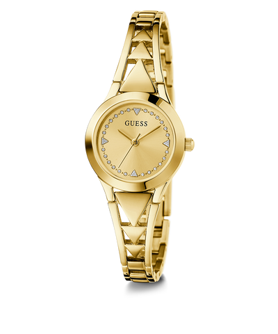 GW0609L2 GUESS Ladies Gold Tone Analog Watch angle