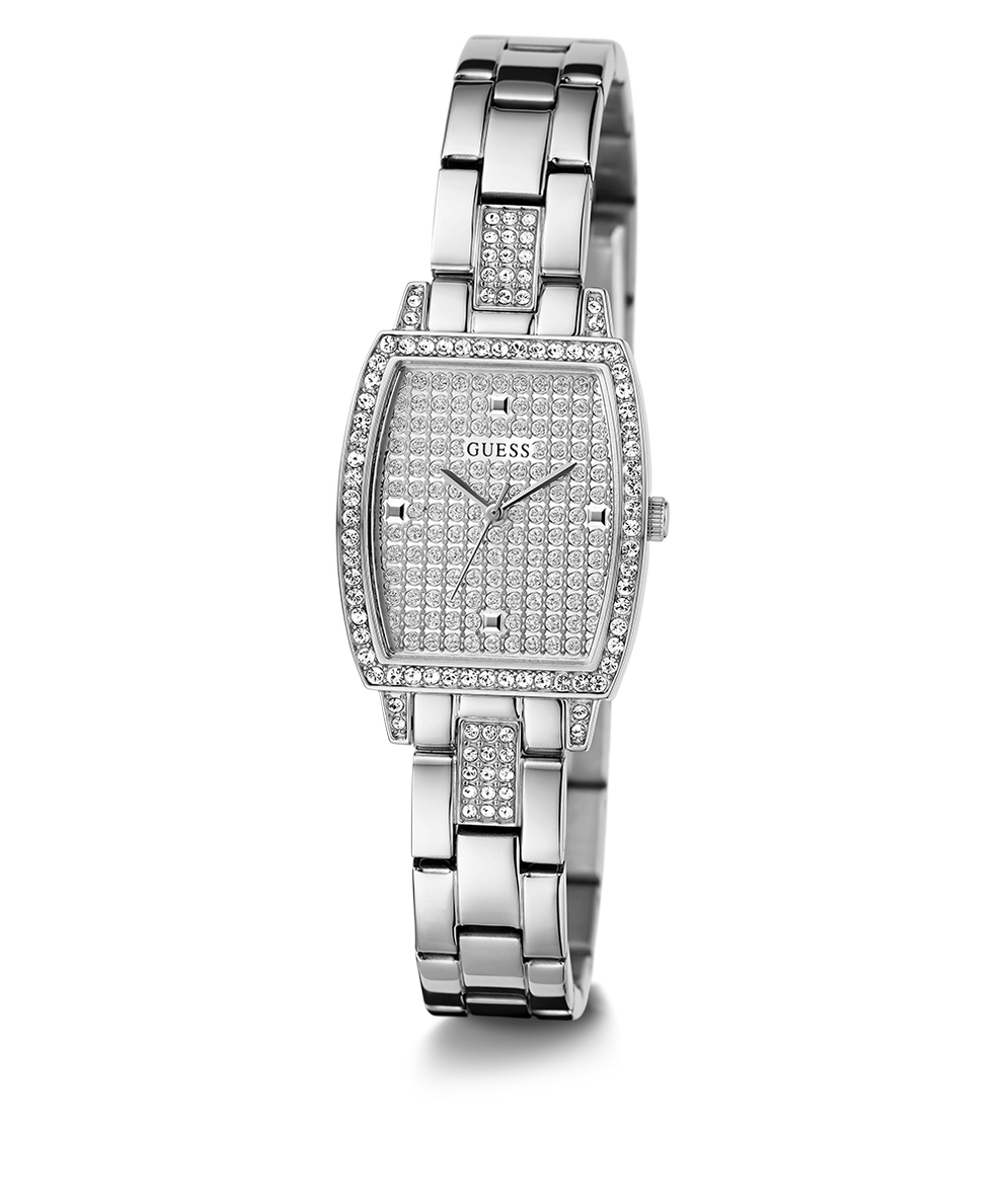 GUESS Ladies Silver Tone Analog Watch GW0611L1 GUESS Watches US