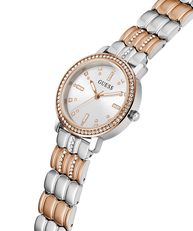 GUESS Ladies 2-Tone Analog Watch lifestyle