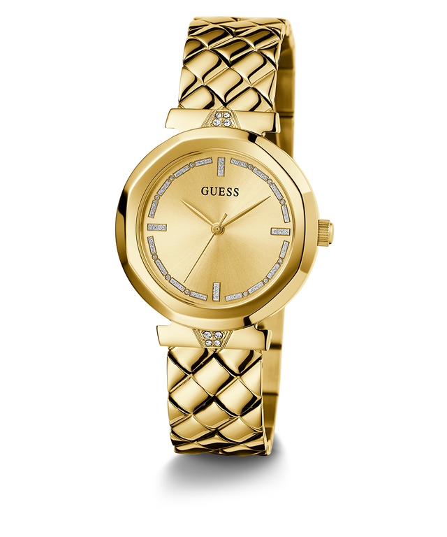 GUESS Ladies Gold Tone Analog Watch - GW0613L2 | GUESS Watches US