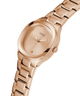 GUESS Ladies Rose Gold Tone Analog Watch lifestyle