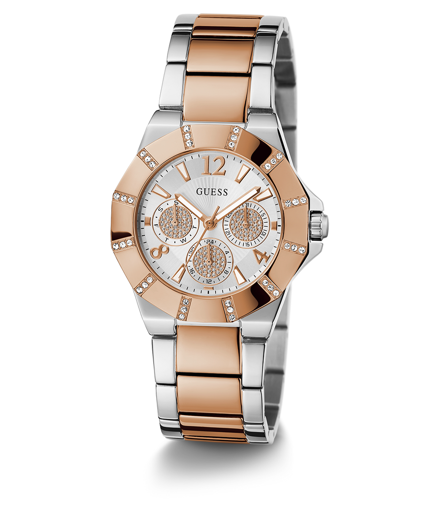 GUESS Ladies 2-Tone Multi-function Watch