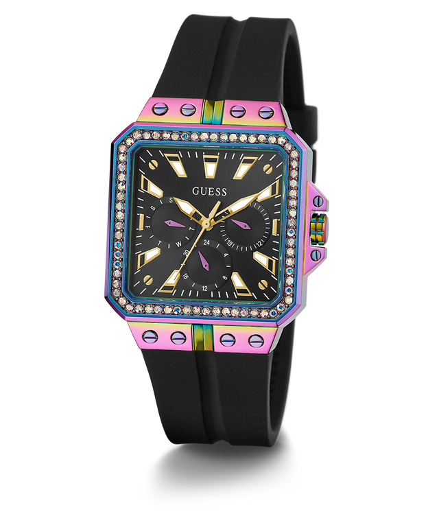 GUESS Ladies Black Iridescent Multi-function Watch main image