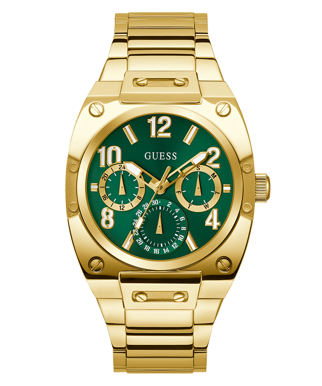 Reloj multifunción dorado para hombre GUESS