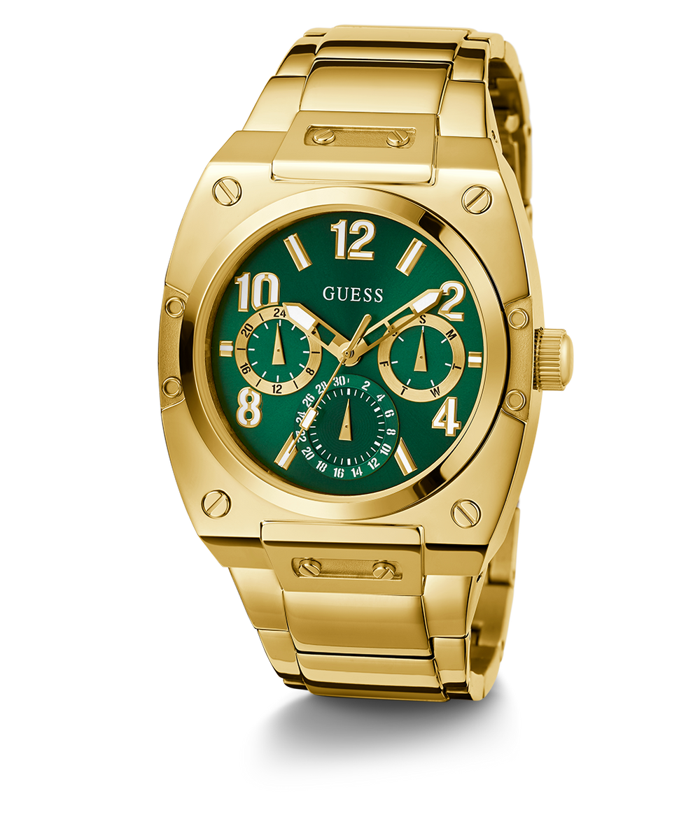 Reloj multifunción dorado para hombre GUESS