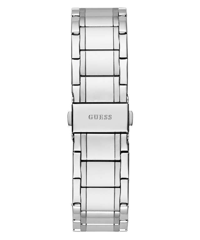 GUESS Mens Silver Analog Watch back