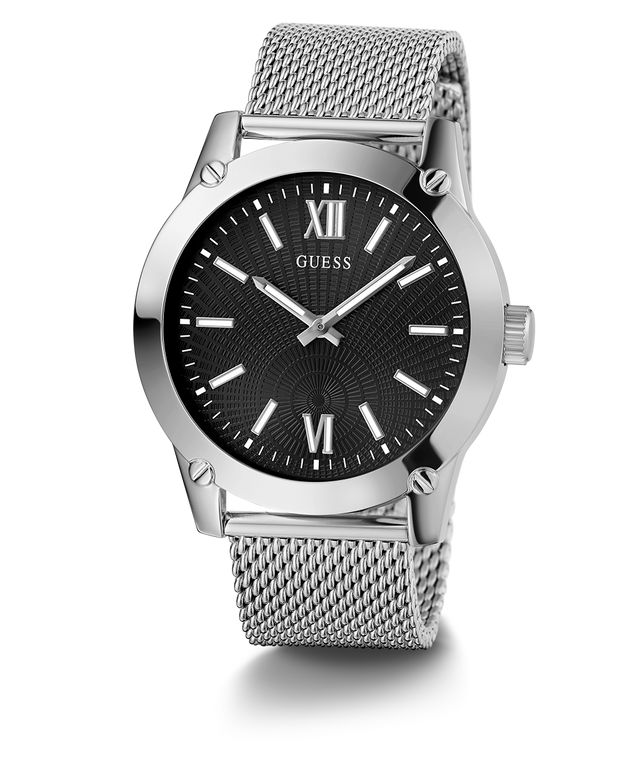 Reloj analógico plateado para hombre GUESS