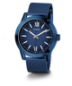 GUESS Mens Blue Analog Watch