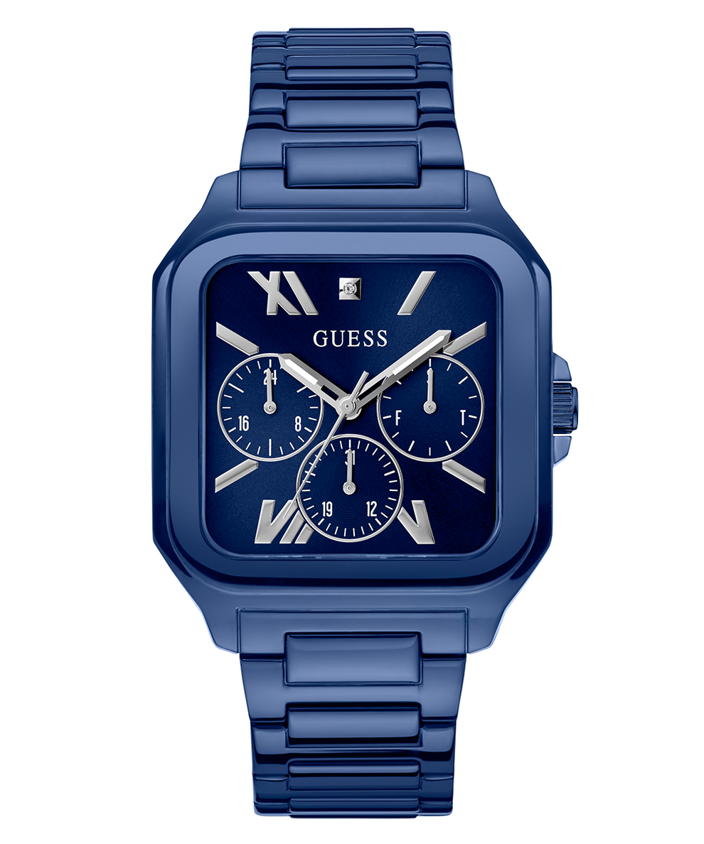 GUESS Mens Blue Multi-function Watch